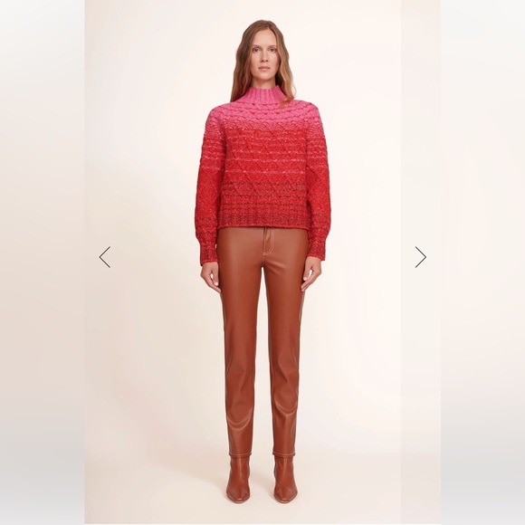 STAUD Elliot faux leather pants - Picture 8 of 8